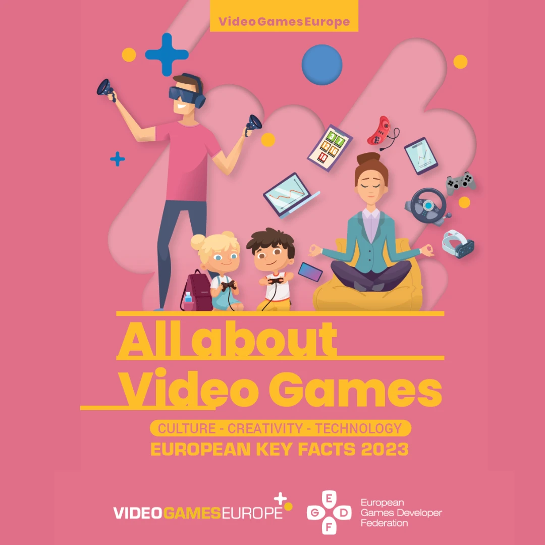 The 2023 Data Report on Europe’s Video Games Sector Launched