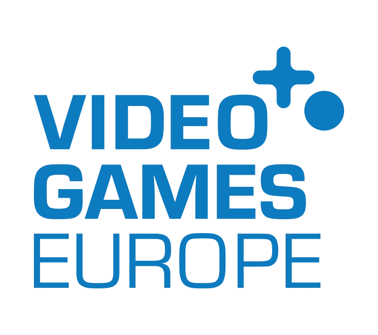 Video Games Europe logo blue