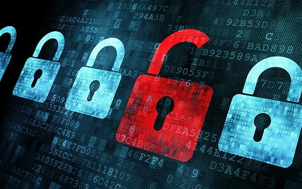 data security stock image