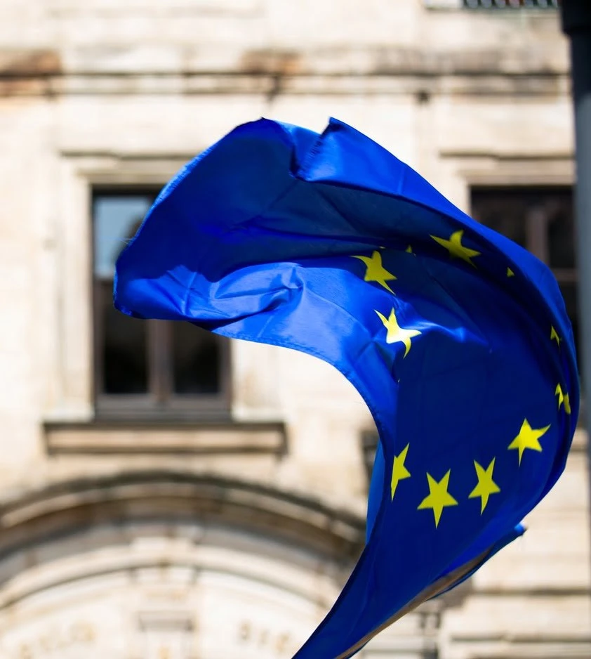 EU flag in Brussels