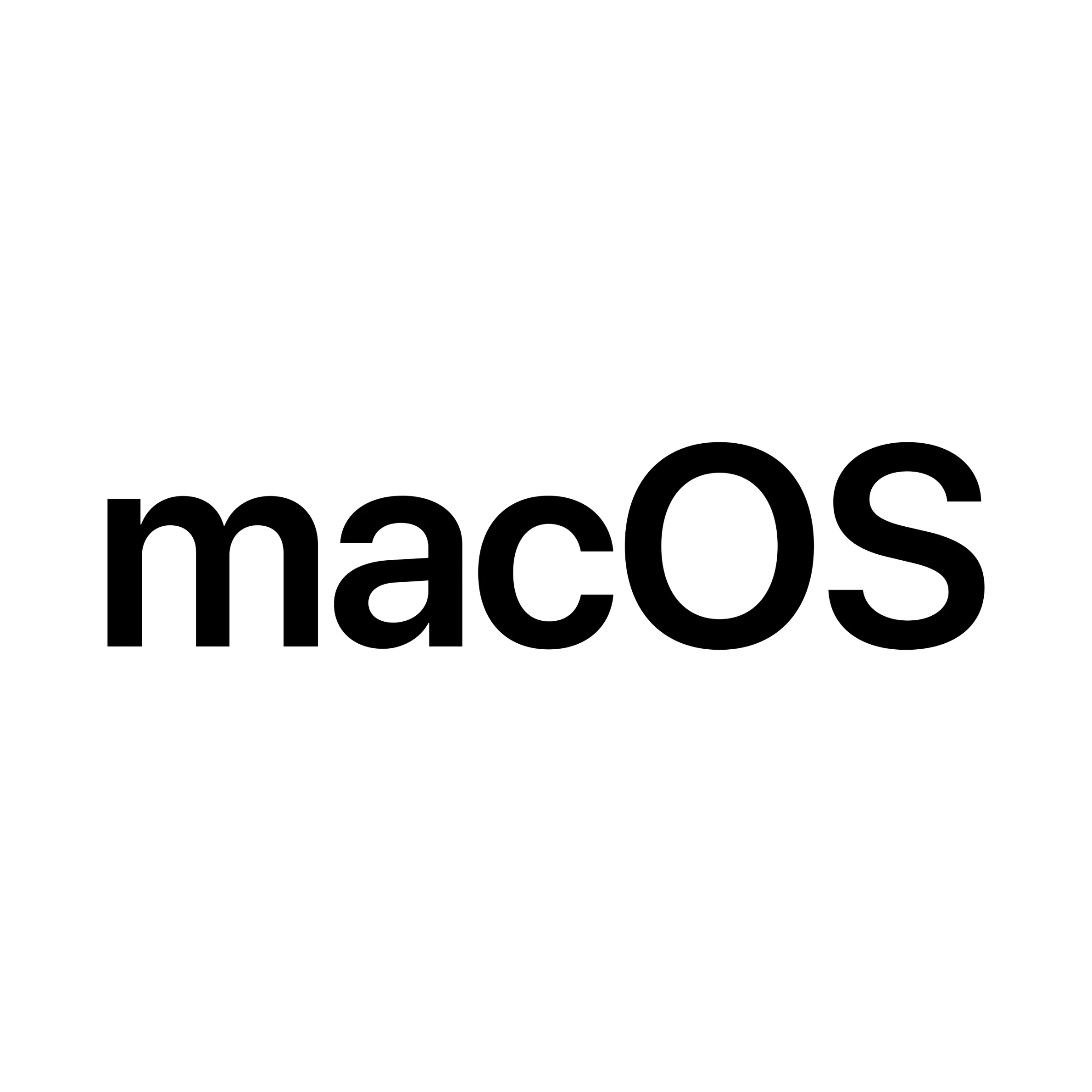 macOS logo