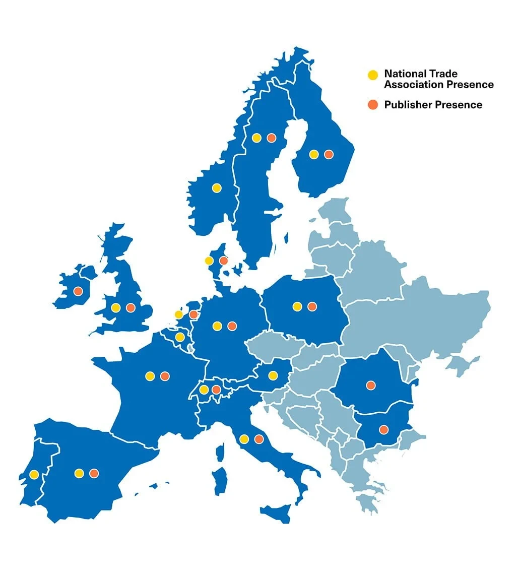 VGE members map