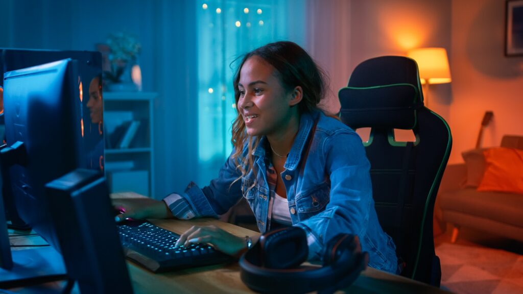 Girls who play video games are three times more likely to pursue STEM careers than girls who don’t